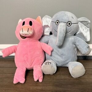 Kohl's Cares Gerald & Piggie Stuffed Animals Plush Bundle Mo Willems